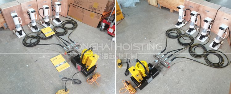 電動(dòng)同步集裝箱千斤頂