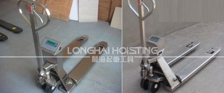 不銹鋼電子稱搬運(yùn)車圖片