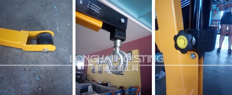 歐式單臂吊細節