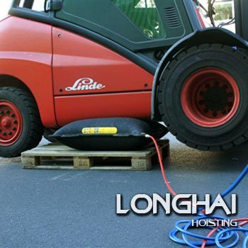 工程車輛頂升工具案例分析（氣動(dòng)起重氣墊）