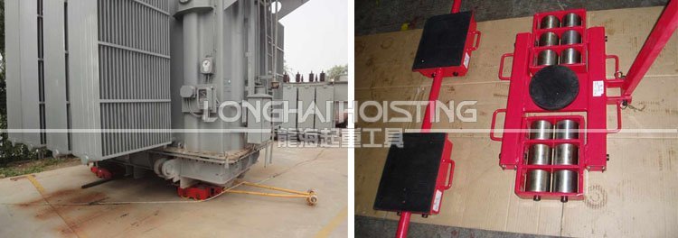 組合式搬運小坦克水泥平坦地面搬運圖