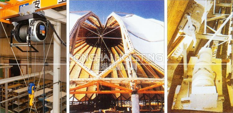 FE系列鋁合金卷揚機案例圖