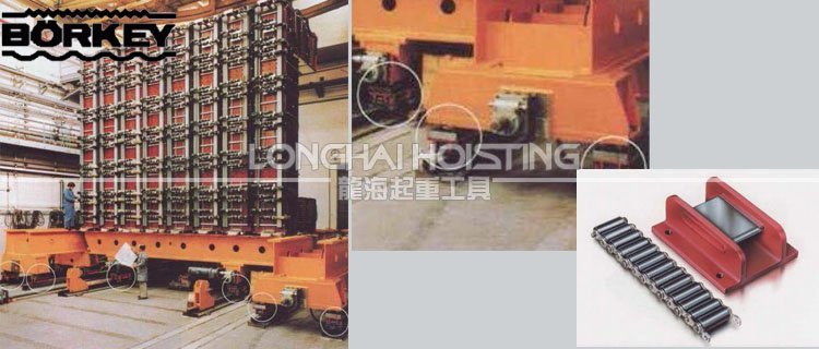 德國borkey滾輪小車應用案例