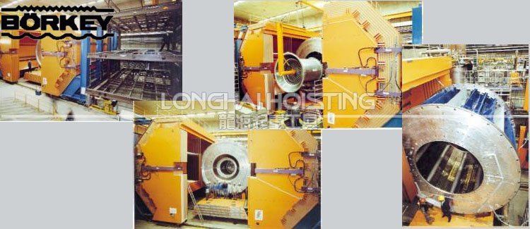 德國borkey滾輪小車應用案例