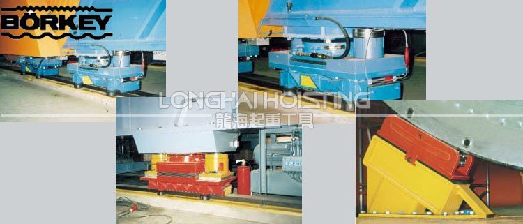 德國borkey滾輪小車應用案例