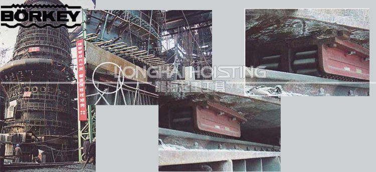 德國borkey滾輪小車應用案例