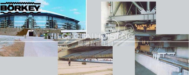 德國borkey滾輪小車應用案例