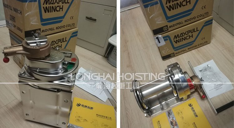 ERSB大力Maxpull不銹鋼手搖絞車(chē)