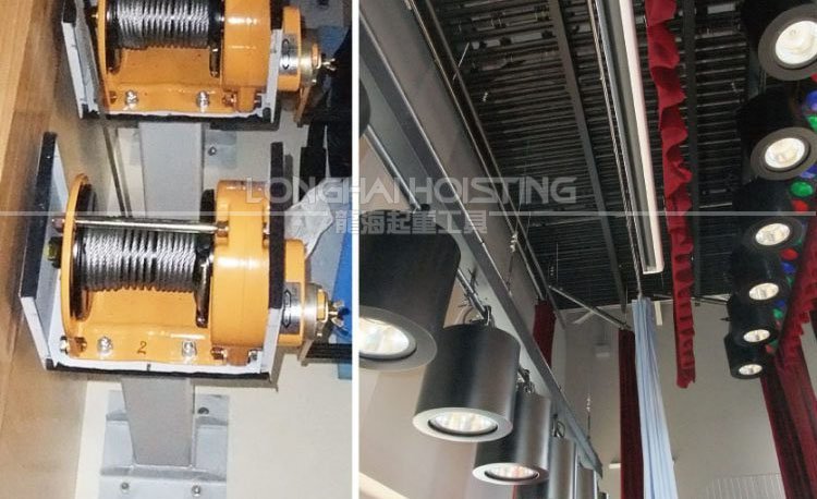 制動(dòng)器內(nèi)置手搖絞盤應(yīng)用