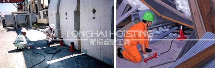 K1-150S分離式爪式千斤頂應用 K1-150S分離式爪式千斤頂應用