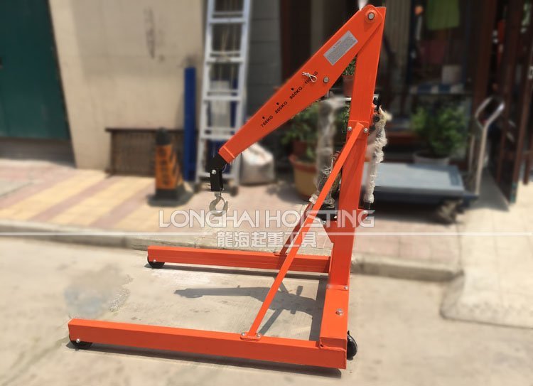 托盤(pán)式液壓小吊車(chē)實(shí)物 托盤(pán)式液壓小吊車(chē)實(shí)物