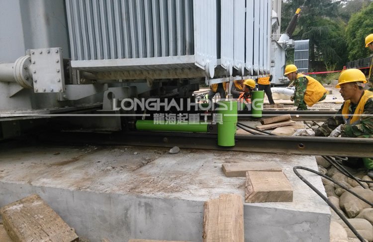 電站變壓器推移機應用