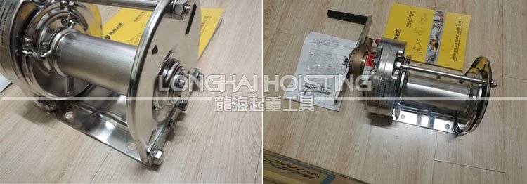 大力不銹鋼手動(dòng)絞盤實(shí)物