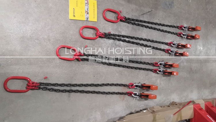 雙肢鏈條吊索具實物